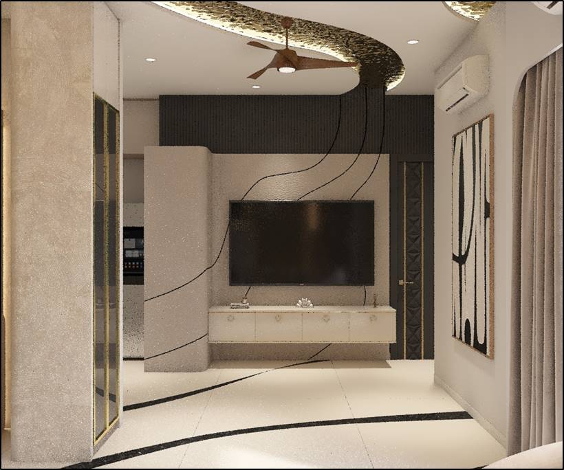 Pent House Interiors in Noida