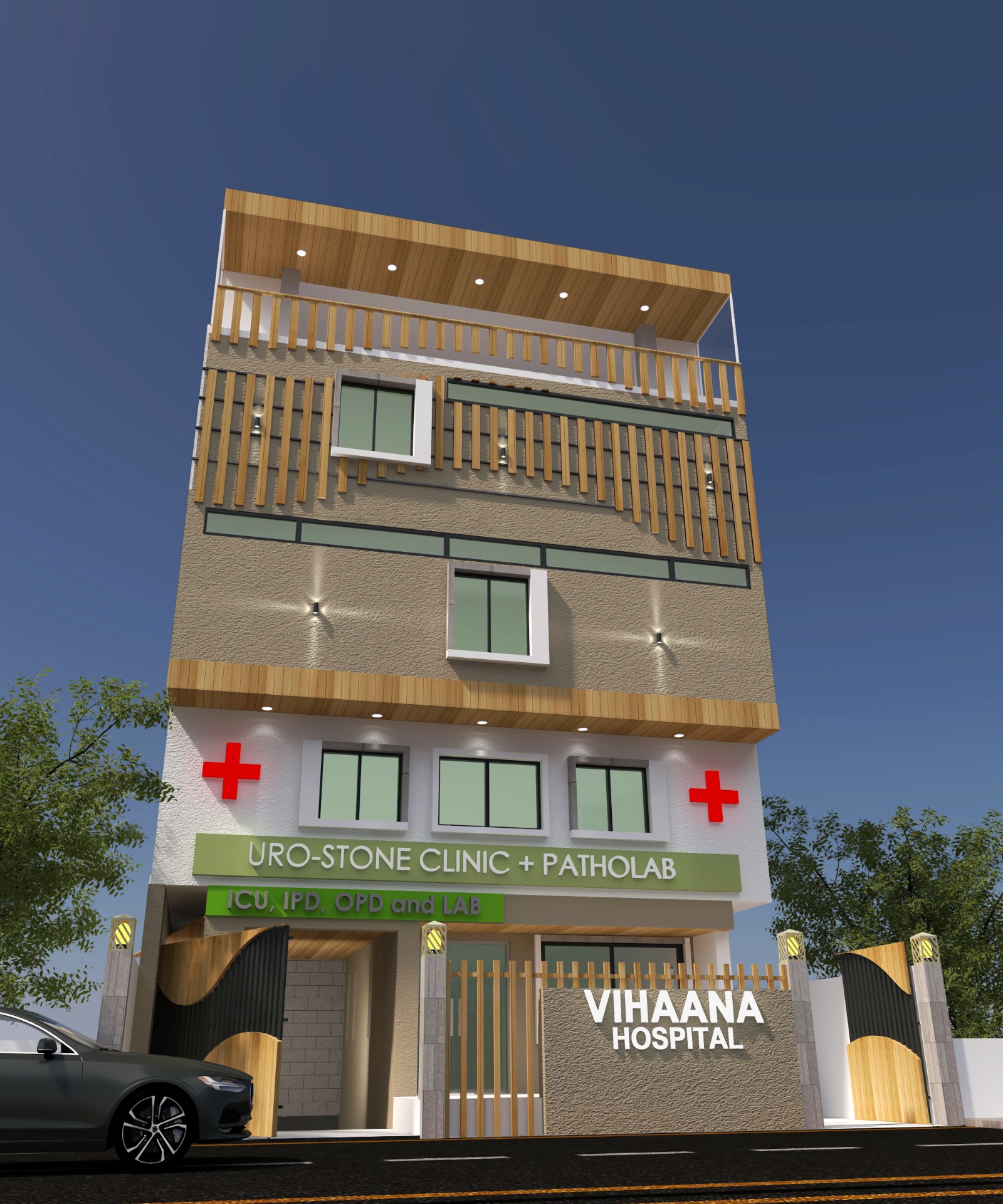 Multispeciality Neuro – Vihana Hospital — Healthcare project in India by FMDL Architects