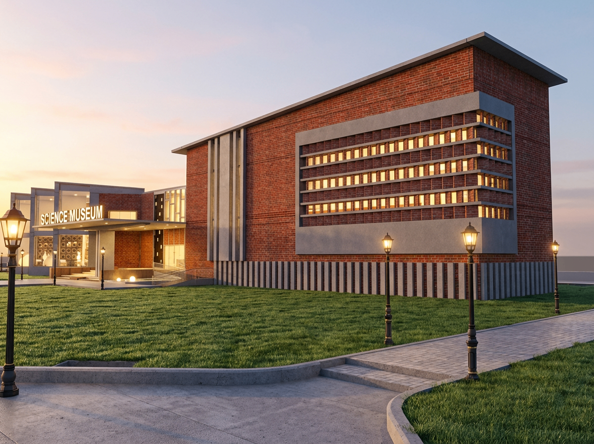 Science Museum — Cultural project in Lower Indra Canal, Odisha by FMDL Architects