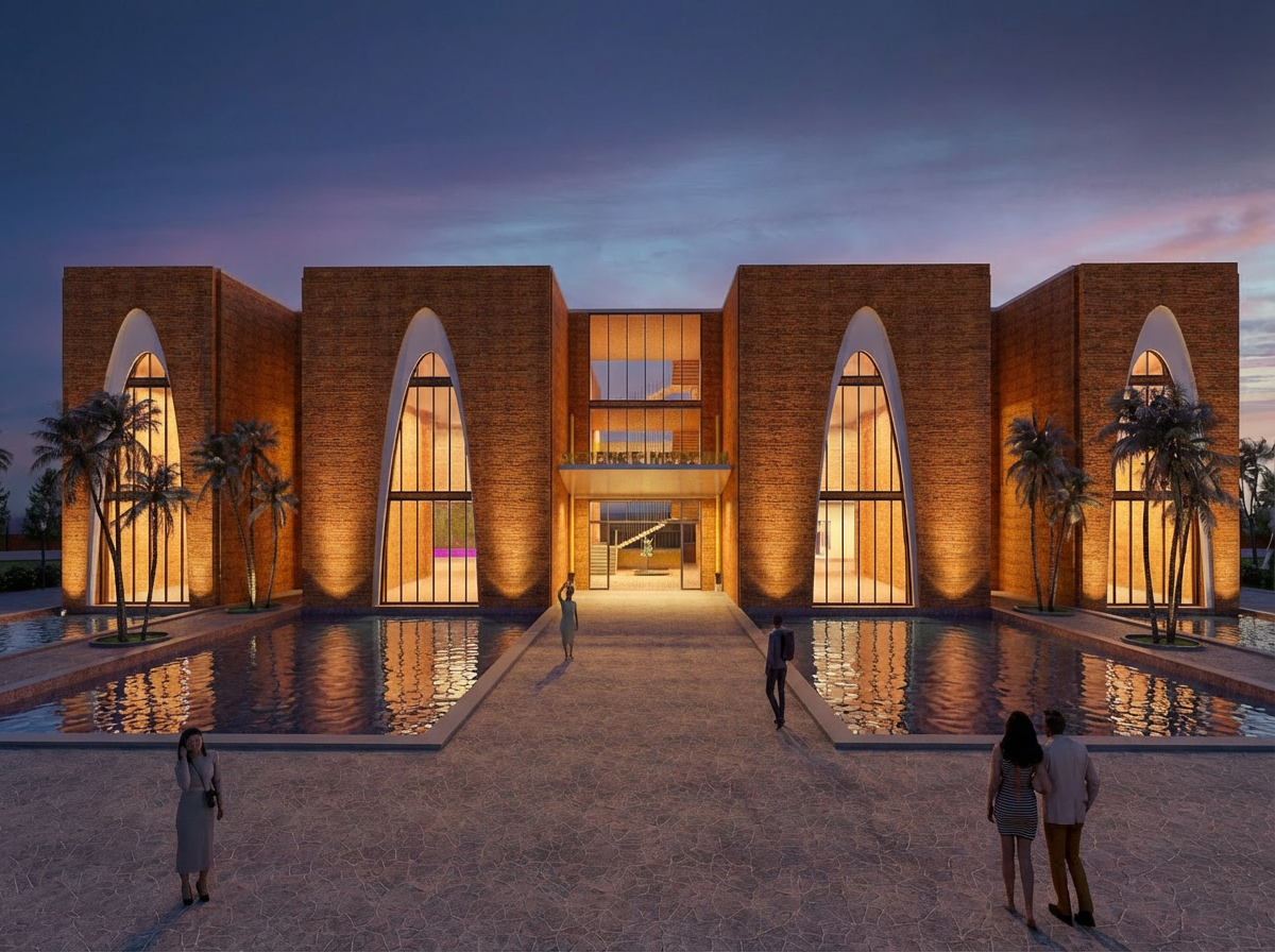 Boutique Hotel Jabalpur Ghats — Cultural project in Jabalpur, Madhya Pradesh by FMDL Architects