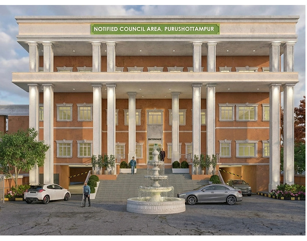 Office Building Complex NAC — Mixed Use project in Purshottampur, Odisha by FMDL Architects